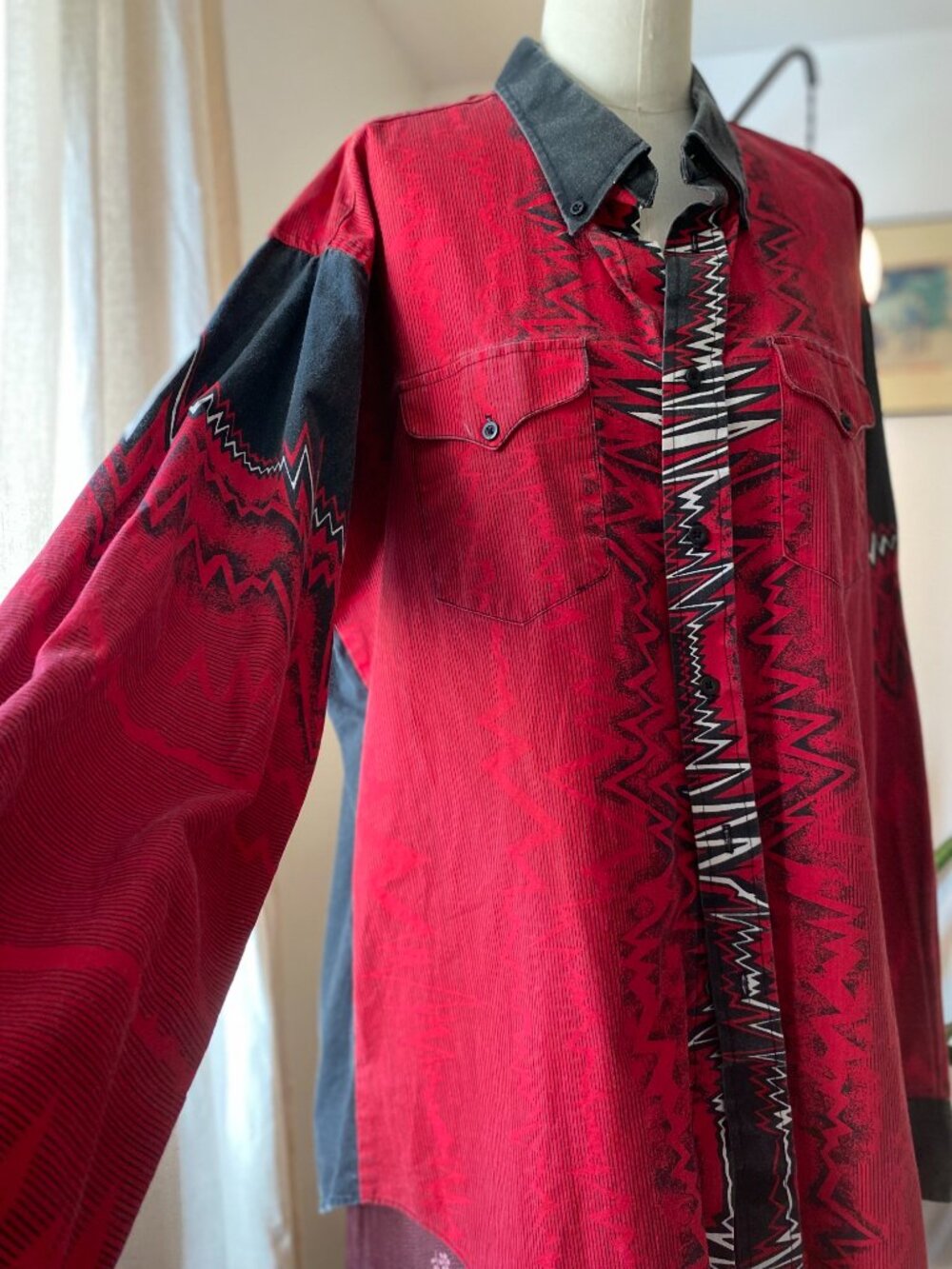 Vintage 90's Western rock shirt